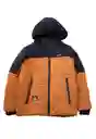 Abrigo Parka Junior Arctic 355 Niño Café Talla 10 Años Ficcus