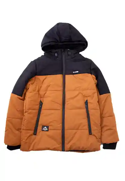 Abrigo Parka Junior Arctic 355 Niño Café Talla 10 Años Ficcus