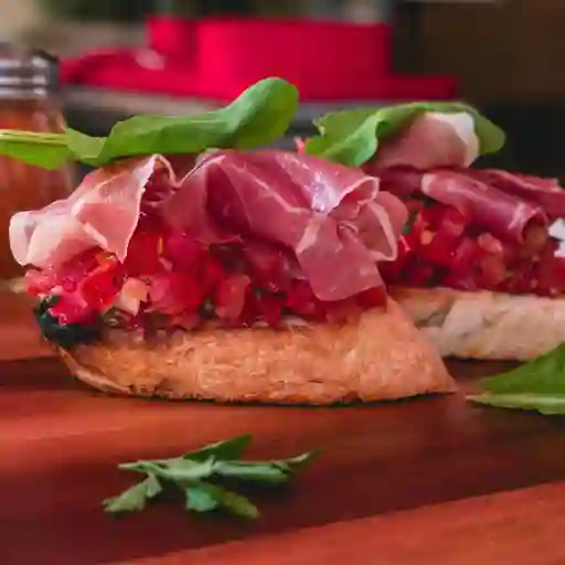 Bruschetta di parma