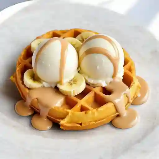 Waffle Platano Avellana