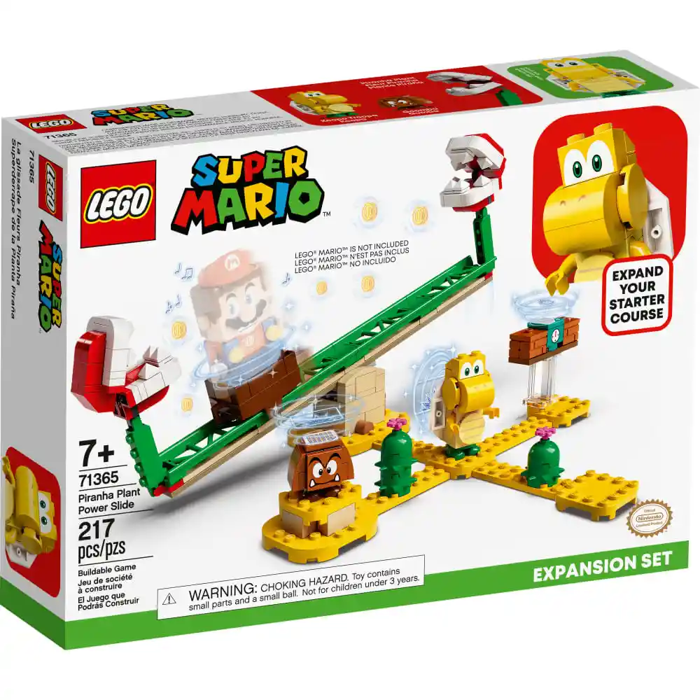 Lego Juguete de Construcción Super Mario Expansión Piranha 71365