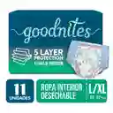 Goodnites Ropa Interior Desechable Unisex Talla L/XL