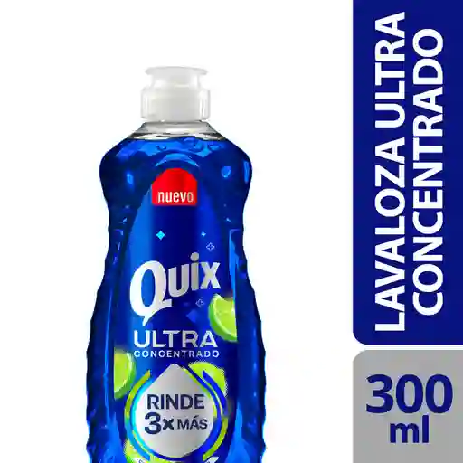 Quix Lavaloza Ultra Concentrado Rinde 3x Más 300 mL