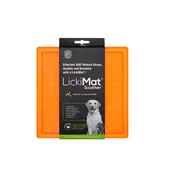 Lickimat Juguete Perro Soother Orange XL