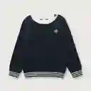 Sweater Esencial de Niño Navy Talla 4A Opaline