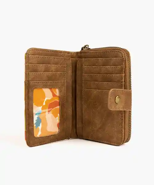 Billetera Canvas Naranja Lounge