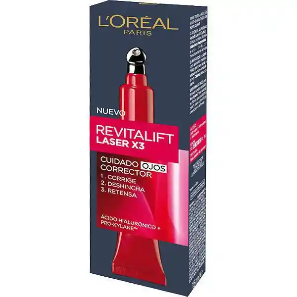 Loreal Paris Contorno De Ojos Anti-Arrugas Revitalift Láser