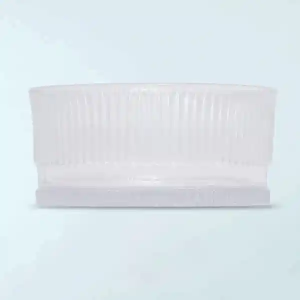 Bowl Vidrio Transparente Black Ripley Home