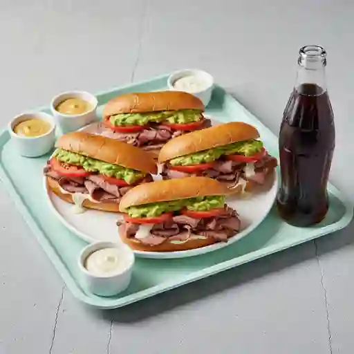 Promo 4 Churrascos Italianos Bebida