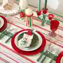 Candelabro de Cerámica Navideño 8.5 x 14.5 cm Casaideas