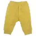 Pantalón Buzo Bebe Niño Mostaza Pillin 6 M