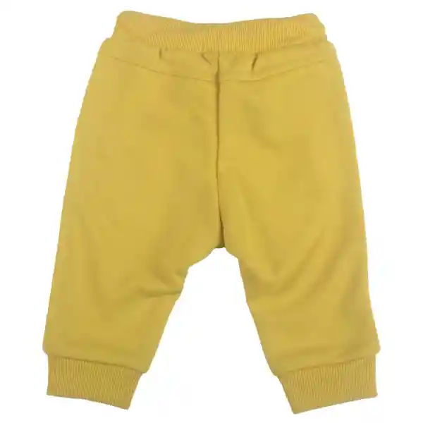 Pantalón Buzo Bebe Niño Mostaza Pillin 6 M