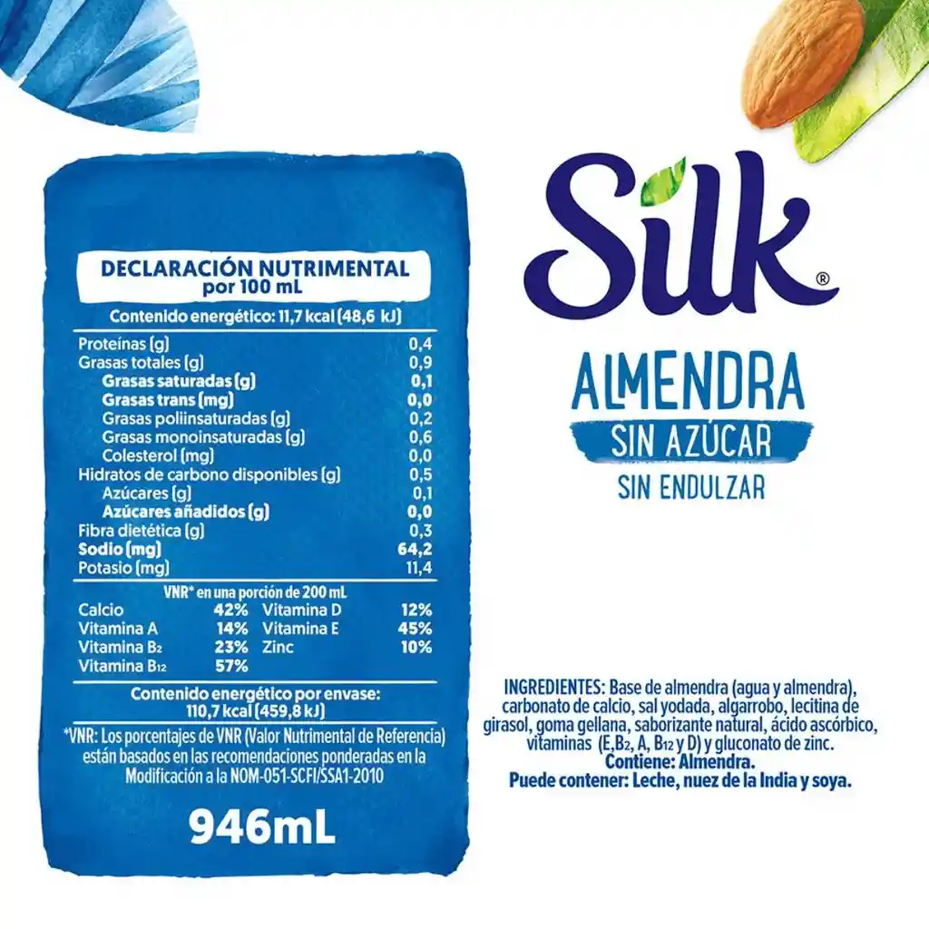 Silk Beb Almendra S/Azu