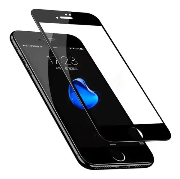 Vidrio Templado 9D Negro iPhone 6/6S/7/8/SE2