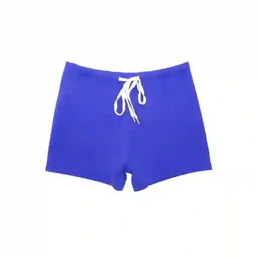 Short de Lycra Azul Talla L Samia