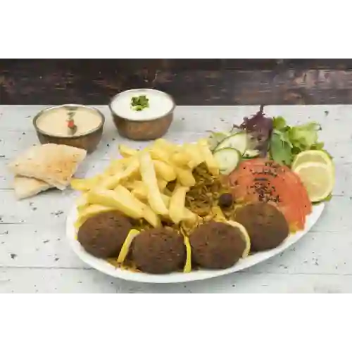 Falafel Al Plato Vegano