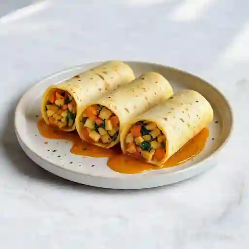 Rolls Vegetarianos O Veganos