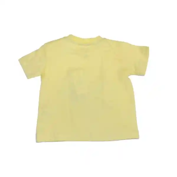 Polera Bebe Niño Amarillo Pillin 3 M