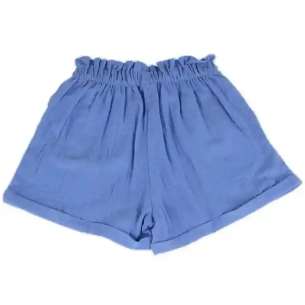 Short Niña Azul Pillin 12