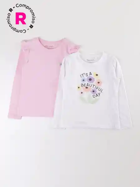 Harvest Pack Polera Manga Larga Blanco 8 V26