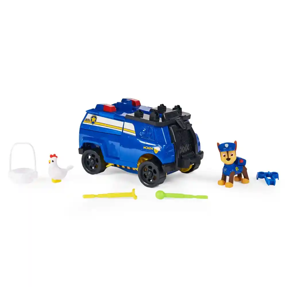 Paw Patrol Vehículo Transformación Chase Rise And Rescue 6063637