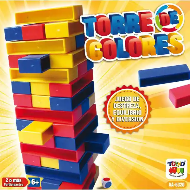 Juegos De Mesa Torre Colores 4 Toyng Aa5320