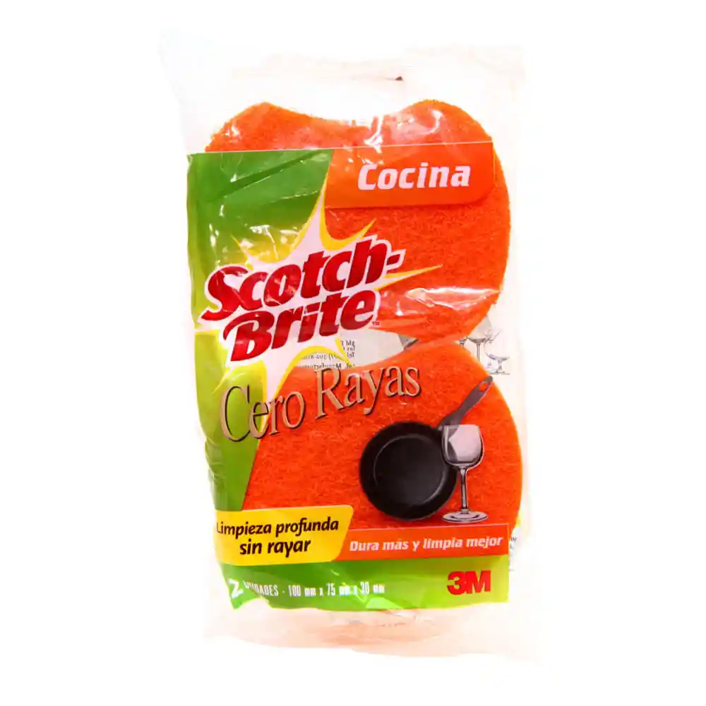 Scotch Brite Esponja Cero Rayas Cocina