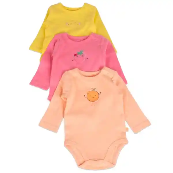 Set Body Bebé Niña Multicolor Talla 9 M Pvy210-23Sur Pillín