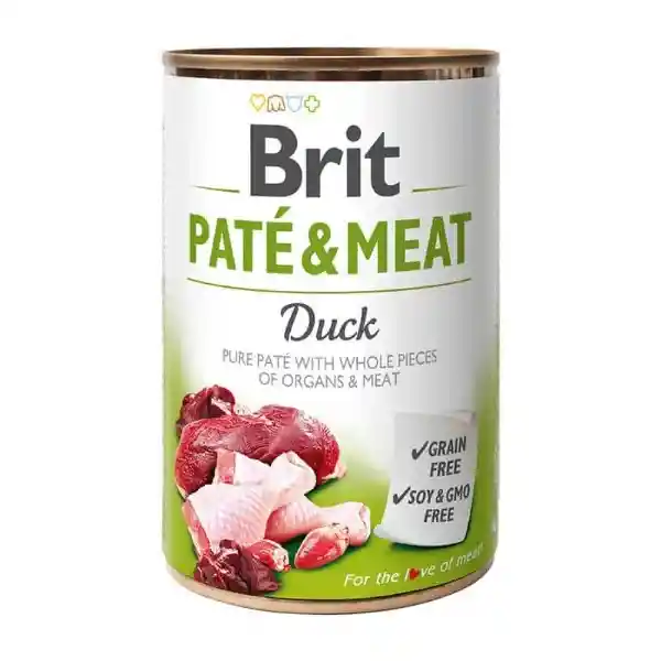 Brit Pate & Meat Perro Duck 400 g