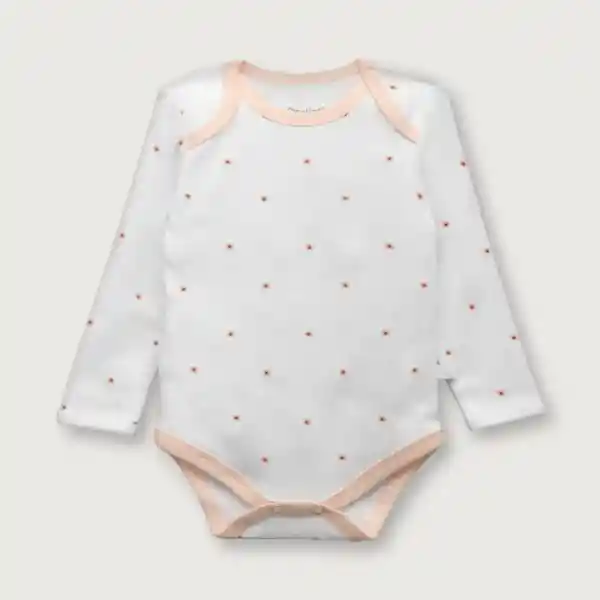 Body de Bebé Color Uva Niña Morado Talla 9M Opaline