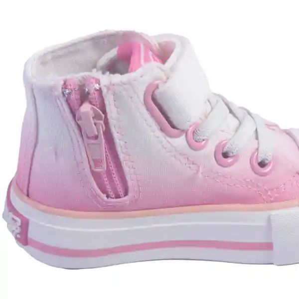 Zapatillas Bebe Niña Rosado Pillin 23