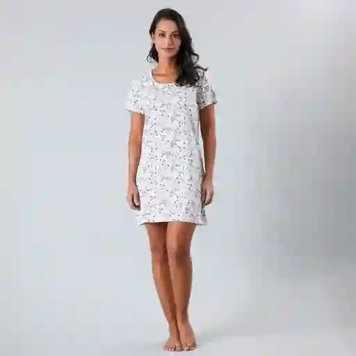 Camisola Manga Corta Griss Flores