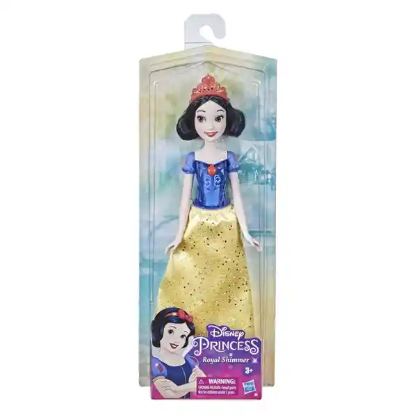 Hasbro Muñeca Disney Princess Royal Shimmer Blanca Nieves F0900