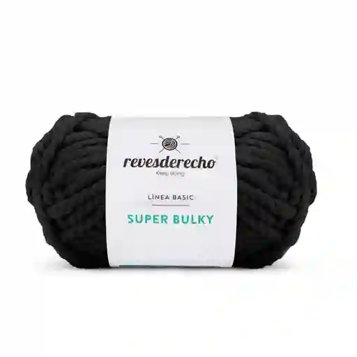 Super Bulky - Negro 0001 200 Gr