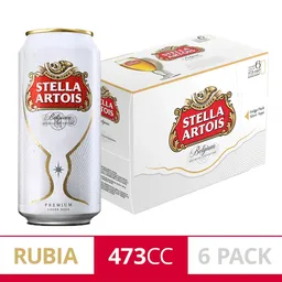 Stella Artois Cerveza Belga Rubia