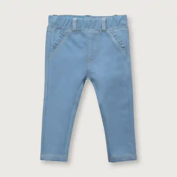 Jegging Ruchas en Los Bolsillos de Niña Calipso Talla 9M Opaline