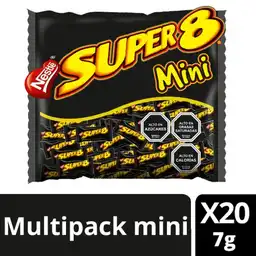 Super 8 Barras de Oblea Mini Cubiertas de Chocolate