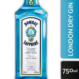 Bombay Sapphire Ginebra London Dry 47 Grados