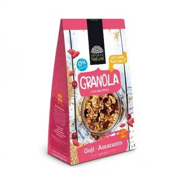 Natur Republica Al Granola Goji Amaranto Endulzada Con Uva