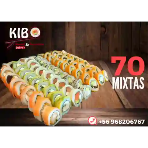 Promo Sushi 70 Mixtas Premium