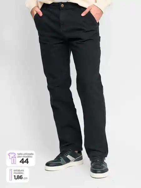 Half Pantalón Negro 44