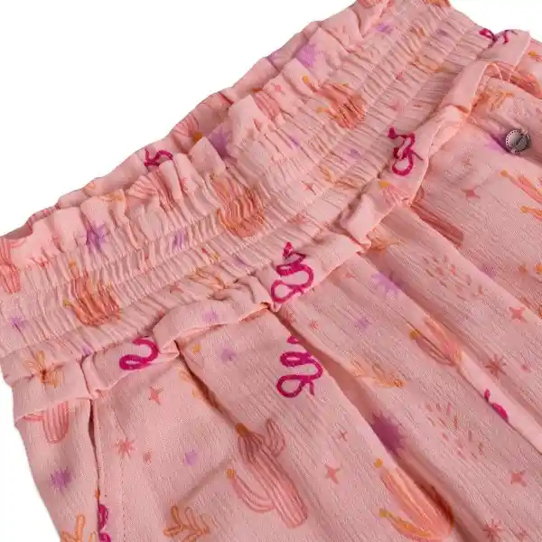 Pantalón Niña Naranja Talla 12 A Pillín