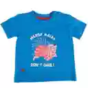 Polera Bebé Niño Turquesa Talla 6 M Pvy627-23Cal Pillín