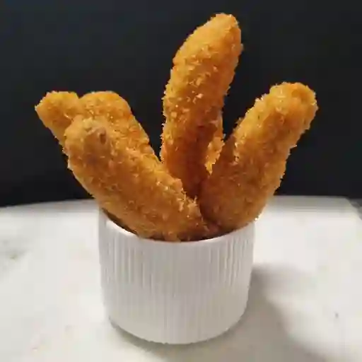 6 Brochetas de pollo en panko