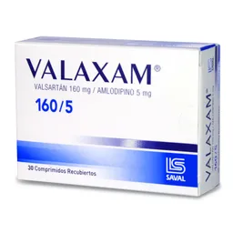 Valaxam Comprimidos (160 mg/ 5 mg)