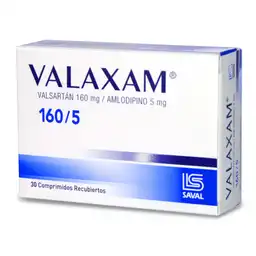 Valaxam Comprimidos (160 mg/ 5 mg)