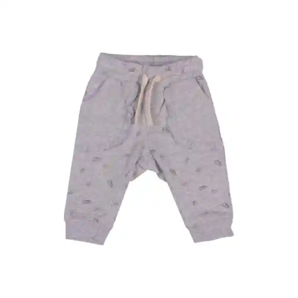 Pantalón Buzo Bebe Niña Gris claro Pillin 9 M