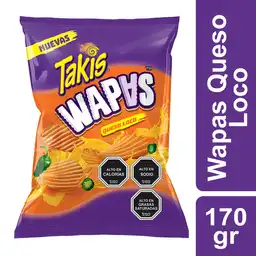 Takis Botana de Papa Wapas Queso Loco