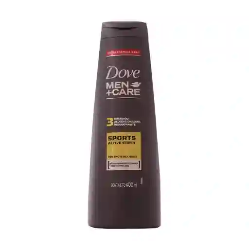Dove Men Shampoo 3 en 1 Sport Active Fresh