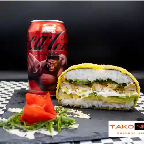 Sushi Burger Katsu +Bebida 350Ml